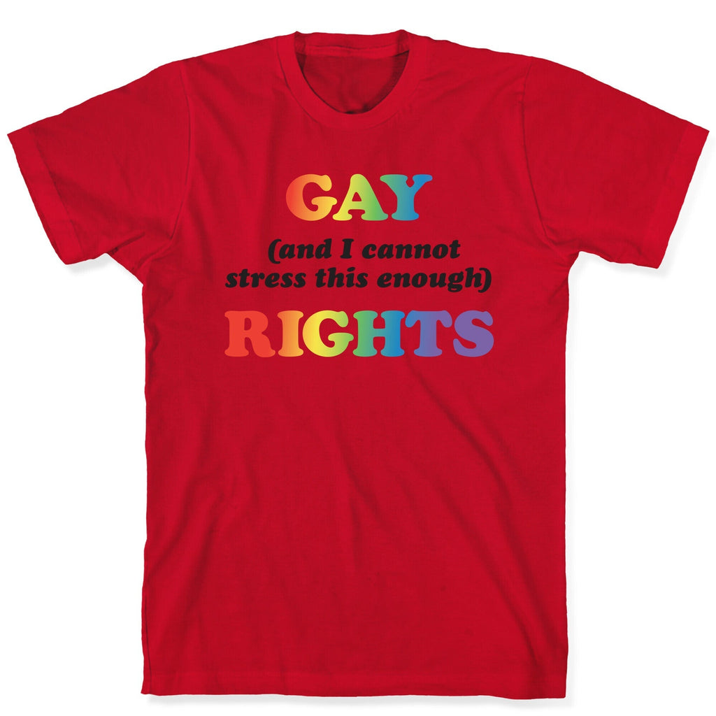Gay (and I cannot stress this enough) Rights T-Shirt Hoodie, Sweatshirt | CoreVibeTees.com (Image 5)