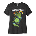 Alligaytor (Gay Alligator) Women's Cotton Tee Hoodie, Sweatshirt | CoreVibeTees.com (Image 1)