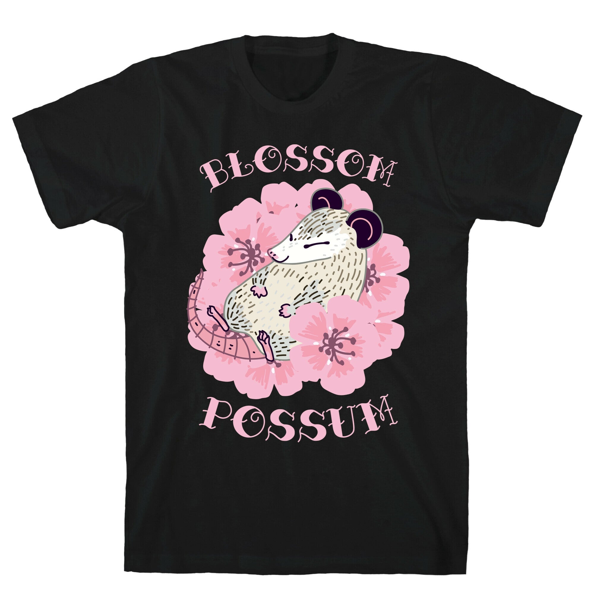 Blossom Possum T-Shirt Hoodie, Sweatshirt | CoreVibeTees.com (Image 1)