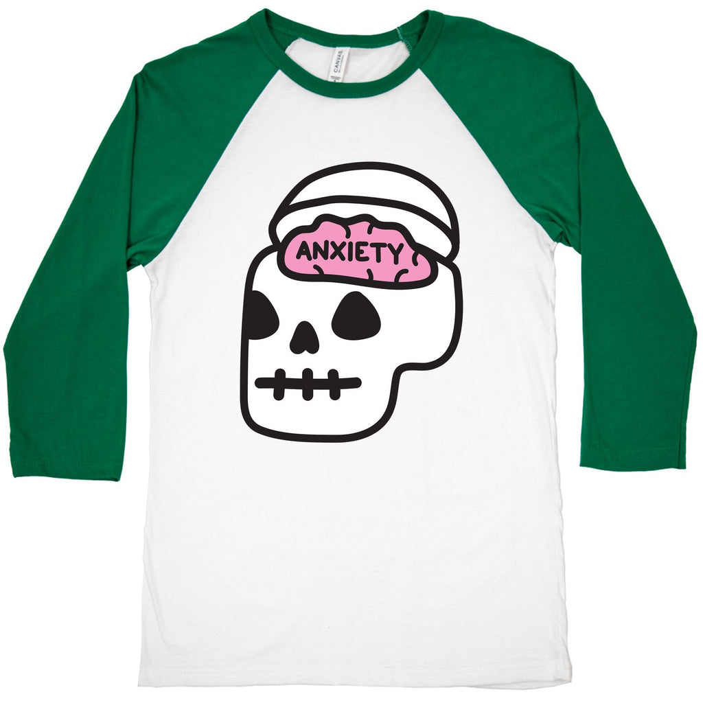 Anxiety Holder (Skull) Baseball Tee Hoodie, Sweatshirt | CoreVibeTees.com (Image 3)