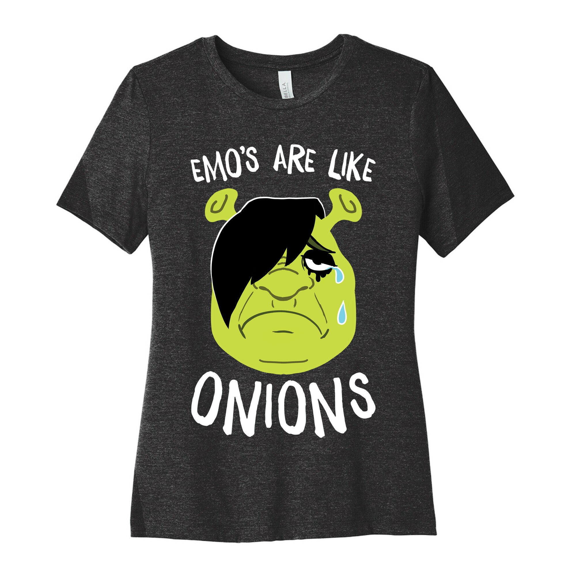 Emos Are Like Onions Women's Cotton Tee Hoodie, Sweatshirt | CoreVibeTees.com (Image 1)