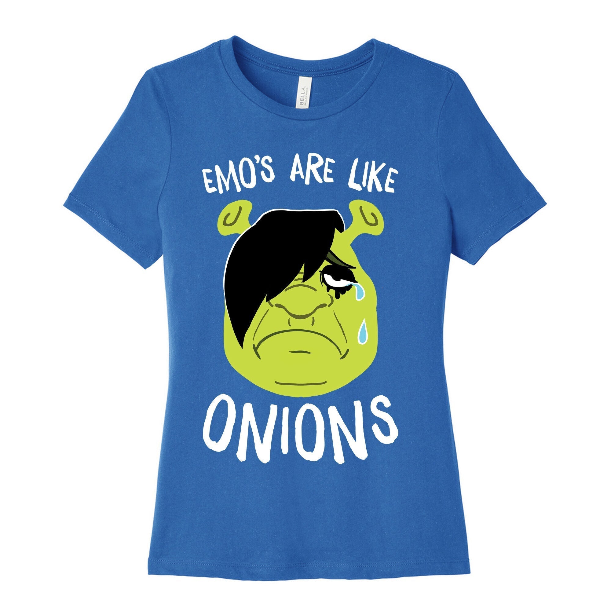 Emos Are Like Onions Women's Cotton Tee Hoodie, Sweatshirt | CoreVibeTees.com (Image 3)