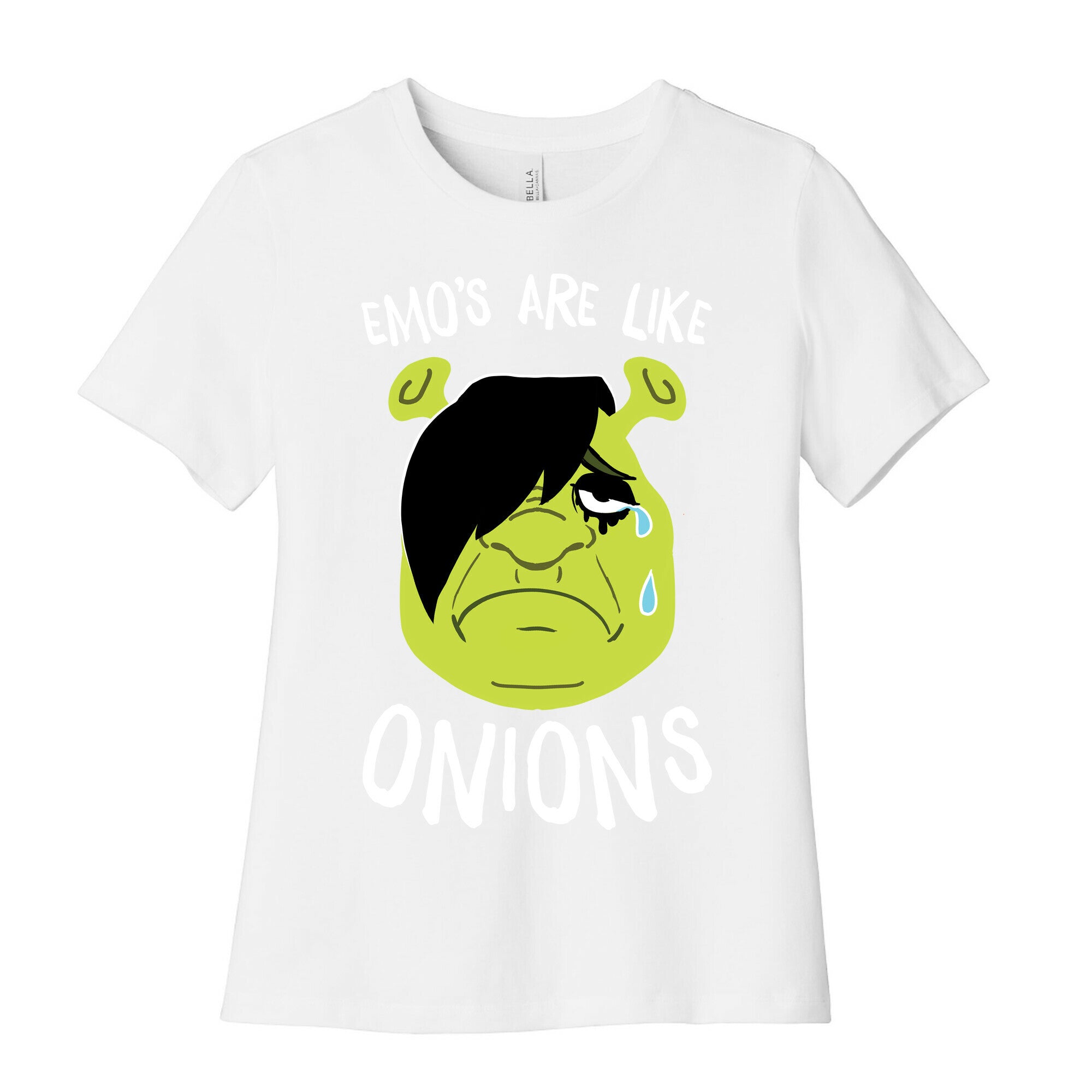 Emos Are Like Onions Women's Cotton Tee Hoodie, Sweatshirt | CoreVibeTees.com (Image 4)