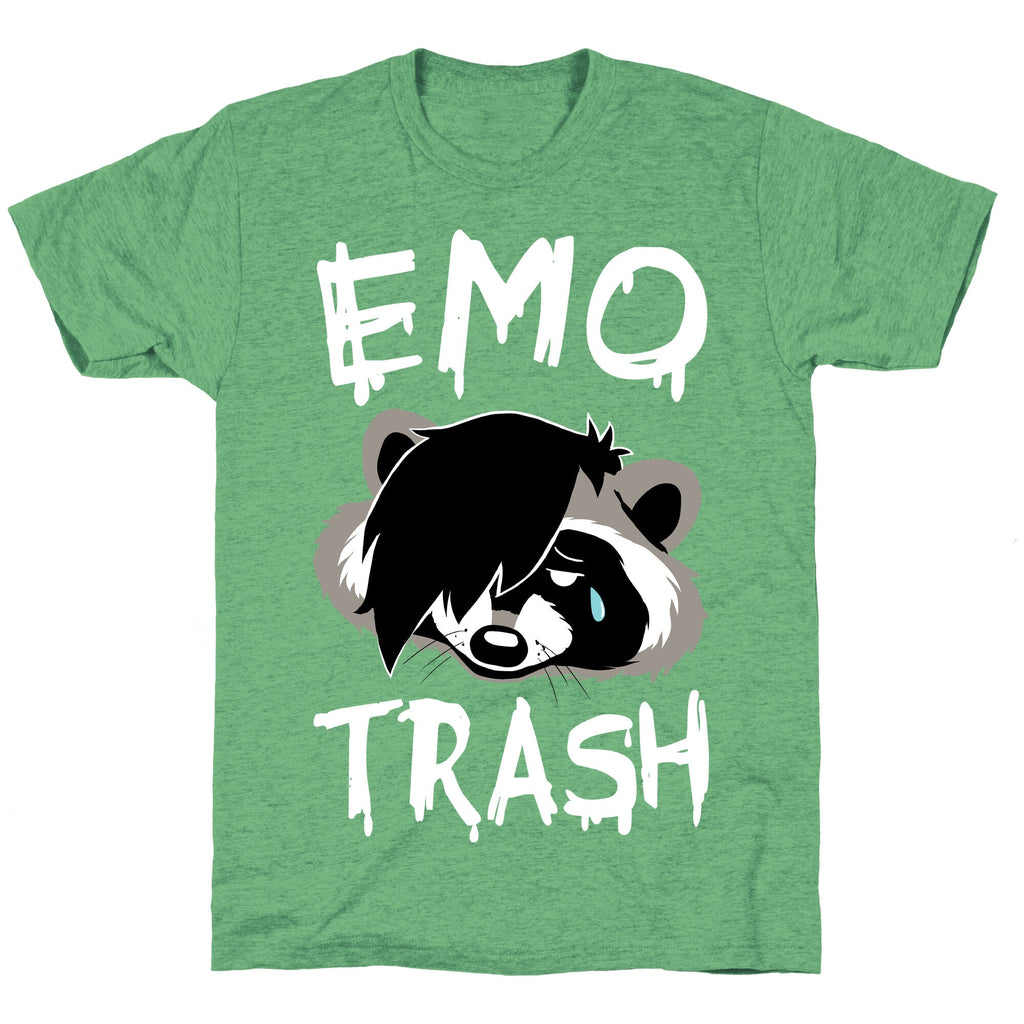 Emo Trash Unisex Triblend Tee Hoodie, Sweatshirt | CoreVibeTees.com (Image 2)