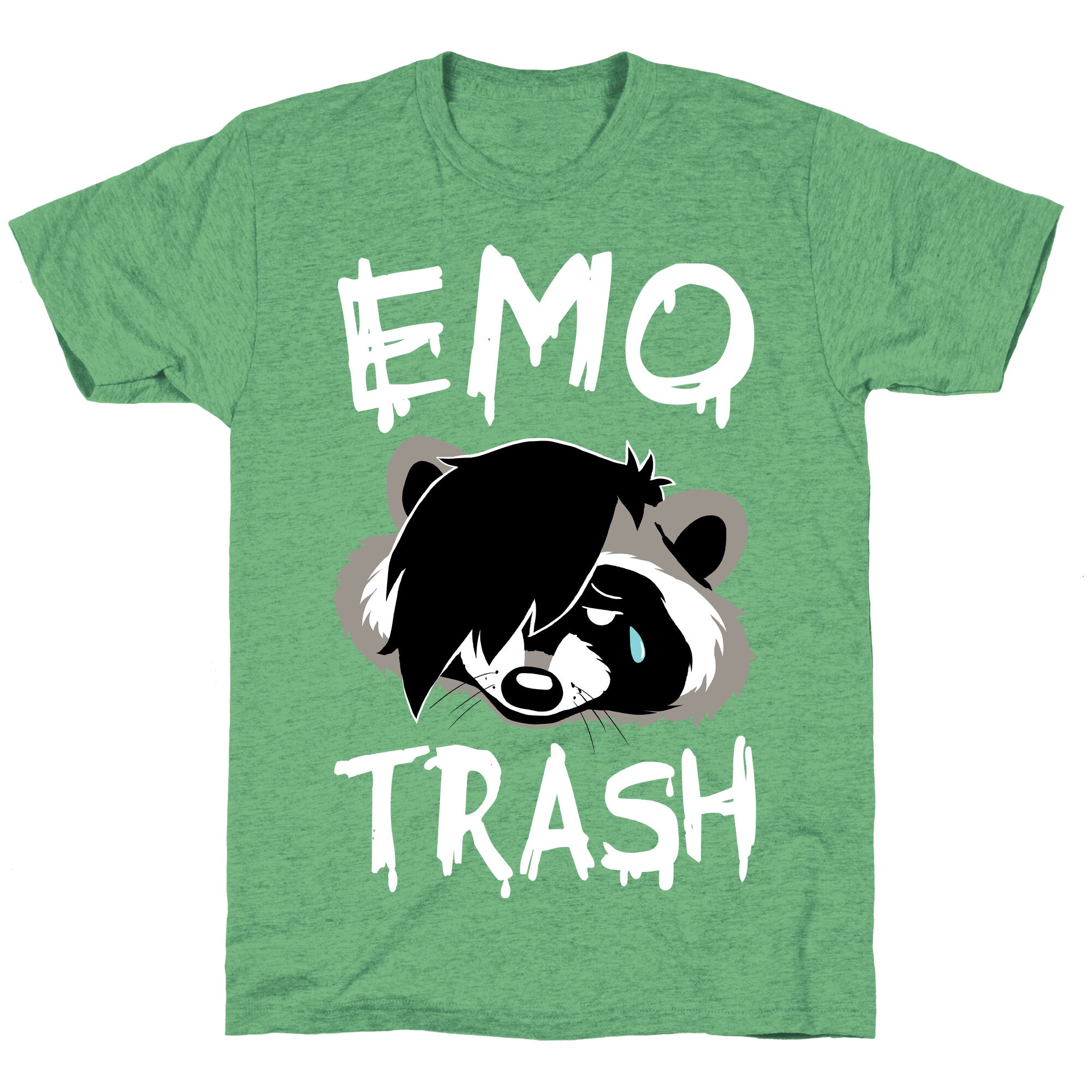 Emo Trash Unisex Triblend Tee Hoodie, Sweatshirt | CoreVibeTees.com (Image 2)