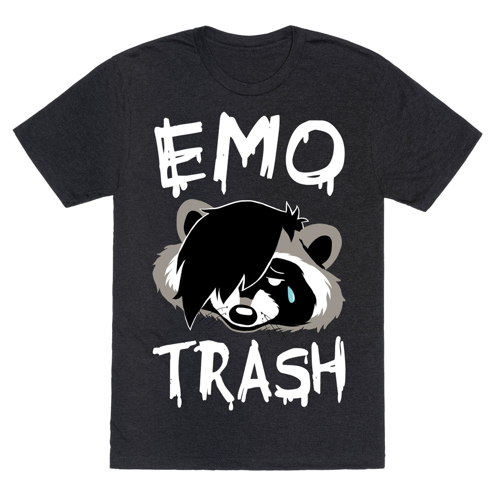 Emo Trash Unisex Triblend Tee Hoodie, Sweatshirt | CoreVibeTees.com (Image 1)