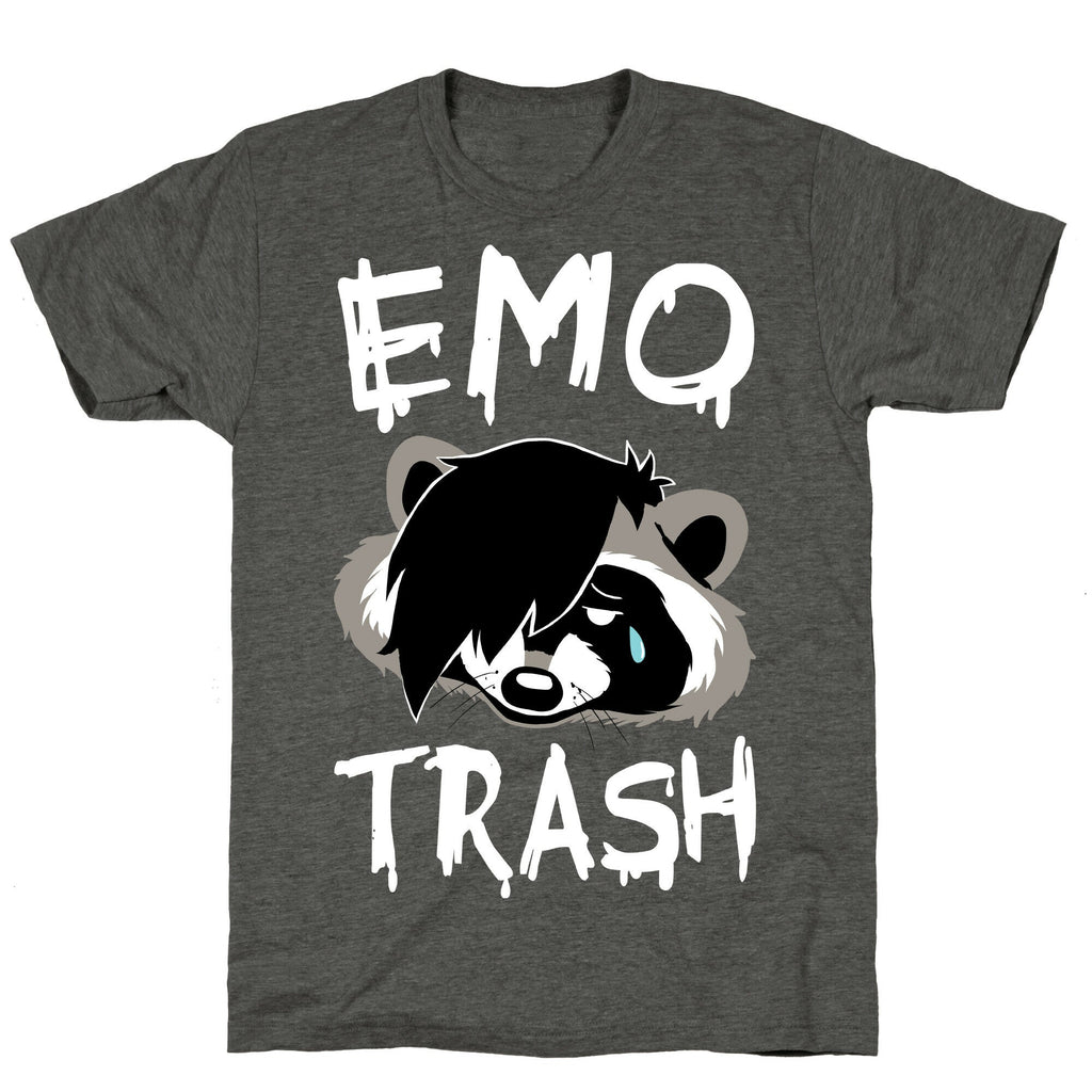 Emo Trash Unisex Triblend Tee Hoodie, Sweatshirt | CoreVibeTees.com (Image 3)