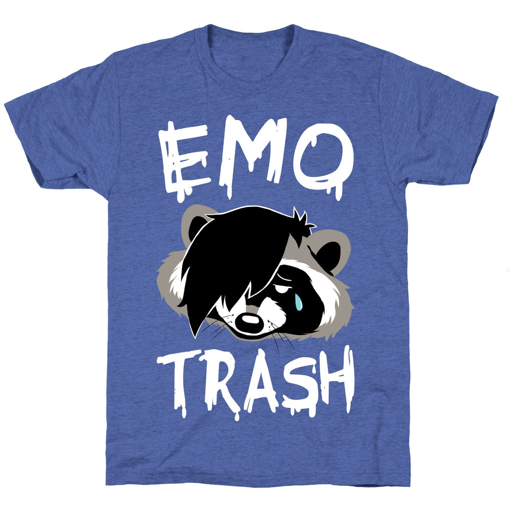 Emo Trash Unisex Triblend Tee Hoodie, Sweatshirt | CoreVibeTees.com (Image 5)