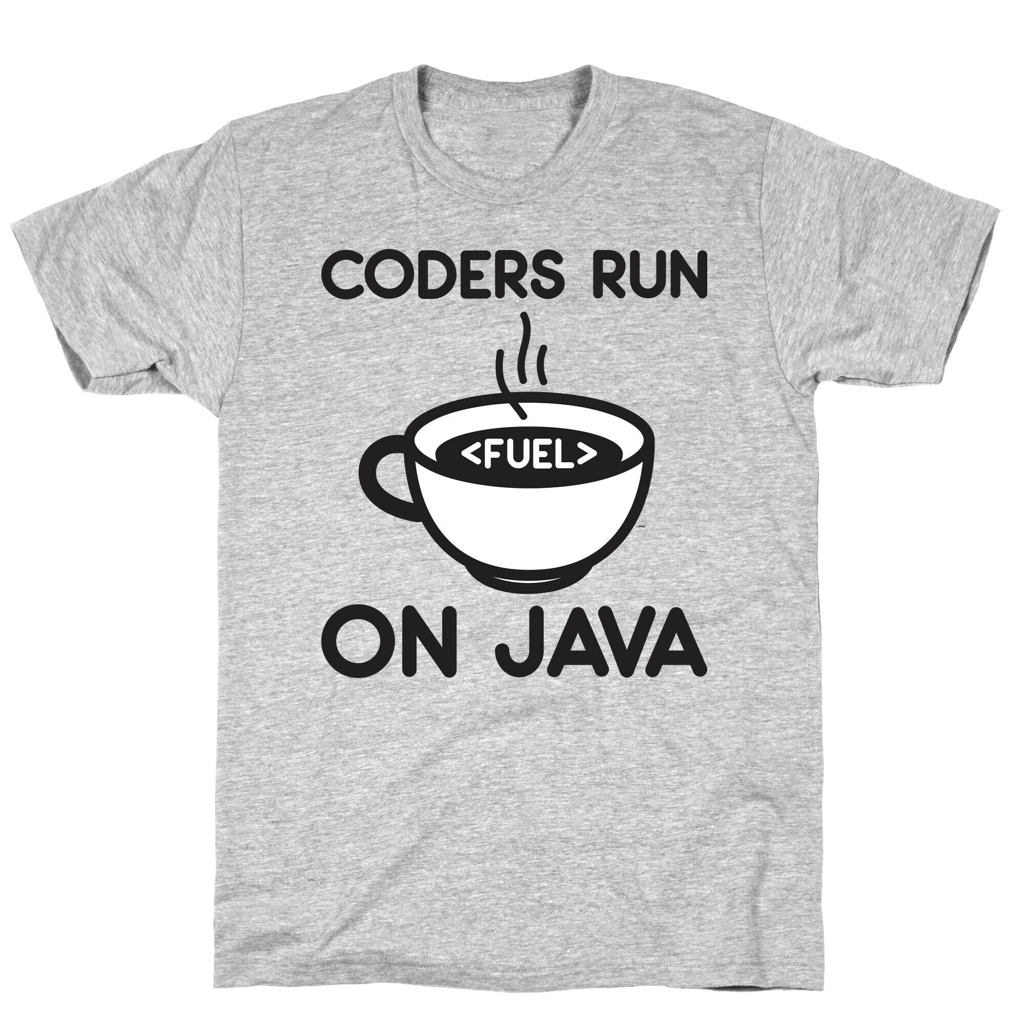 Coders Run On Java T-Shirt Hoodie, Sweatshirt | CoreVibeTees.com (Image 2)