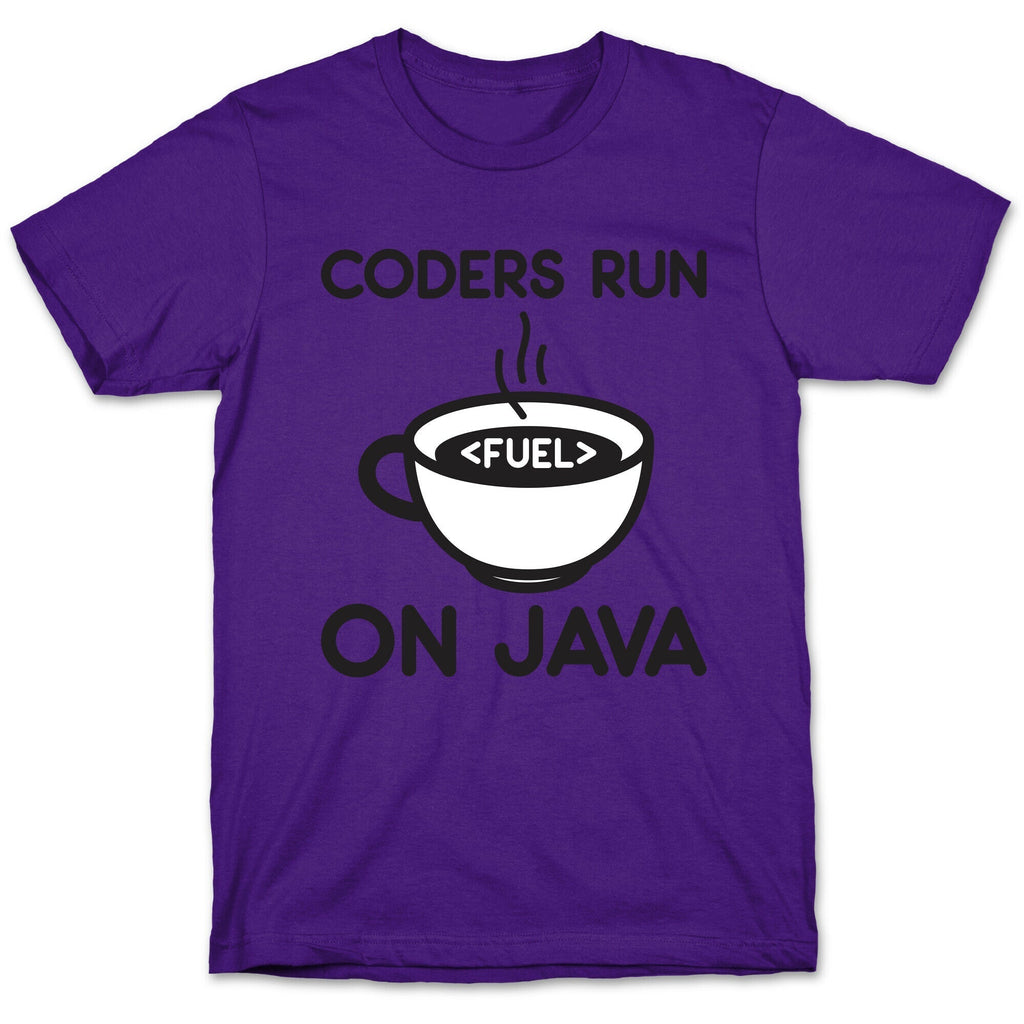 Coders Run On Java T-Shirt Hoodie, Sweatshirt | CoreVibeTees.com (Image 5)