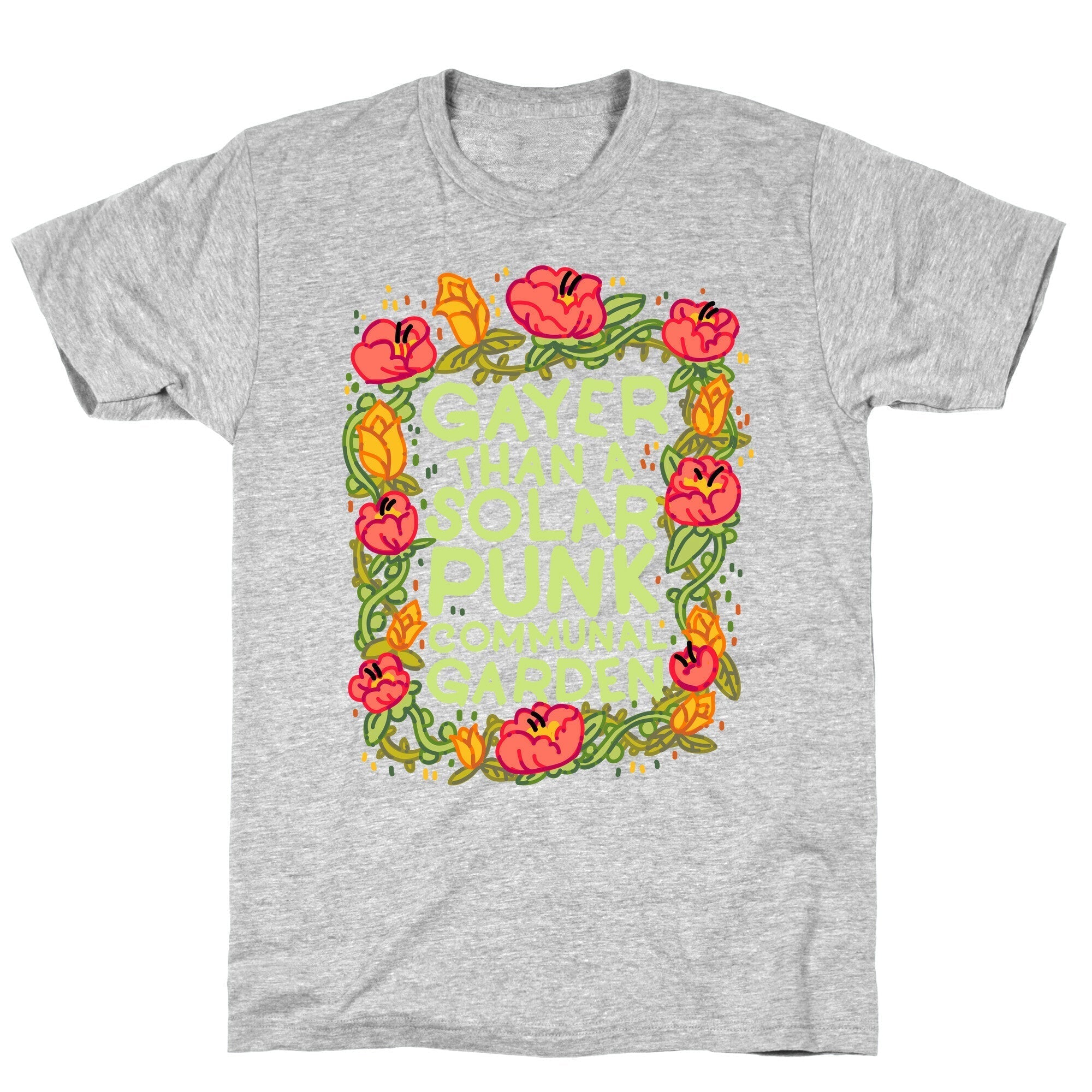 Gayer Than a Solar Punk Communal Garden T-Shirt Style001 Hoodie, Sweatshirt | CoreVibeTees.com (Image 2)