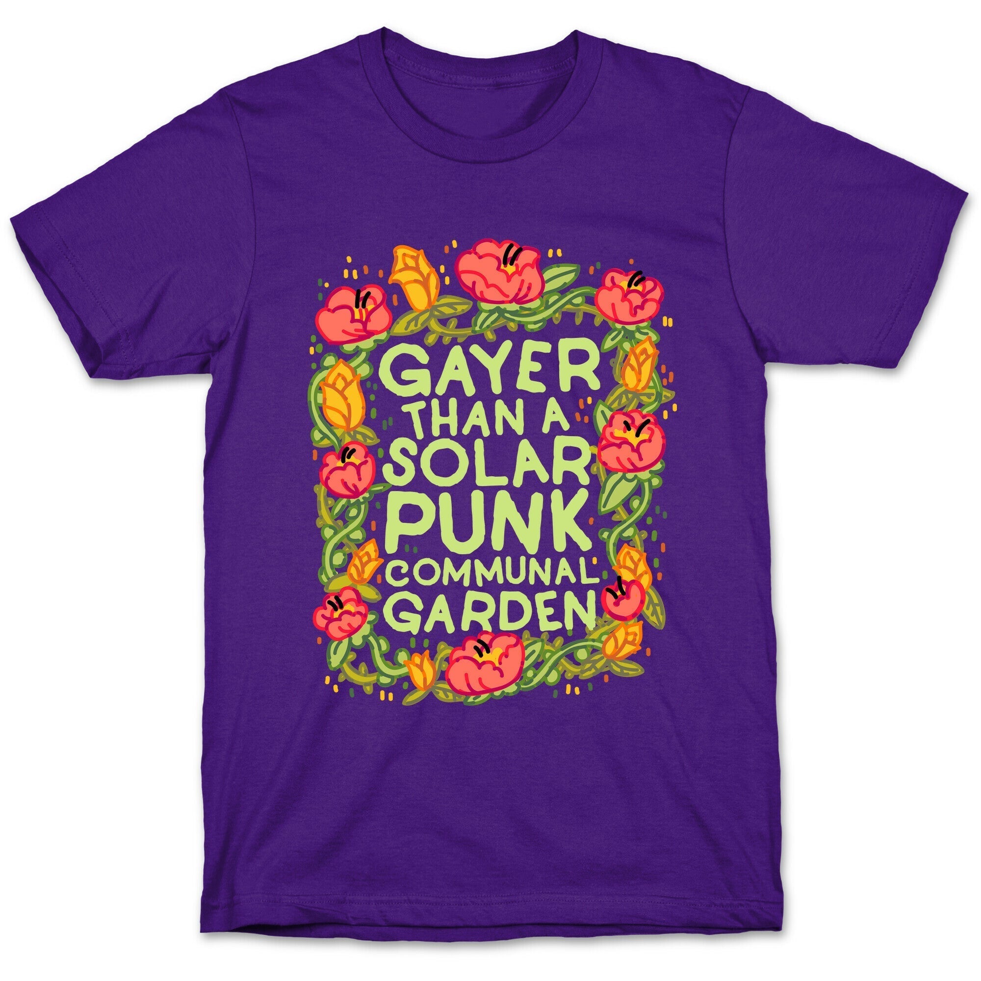 Gayer Than a Solar Punk Communal Garden T-Shirt Style001 Hoodie, Sweatshirt | CoreVibeTees.com (Image 5)