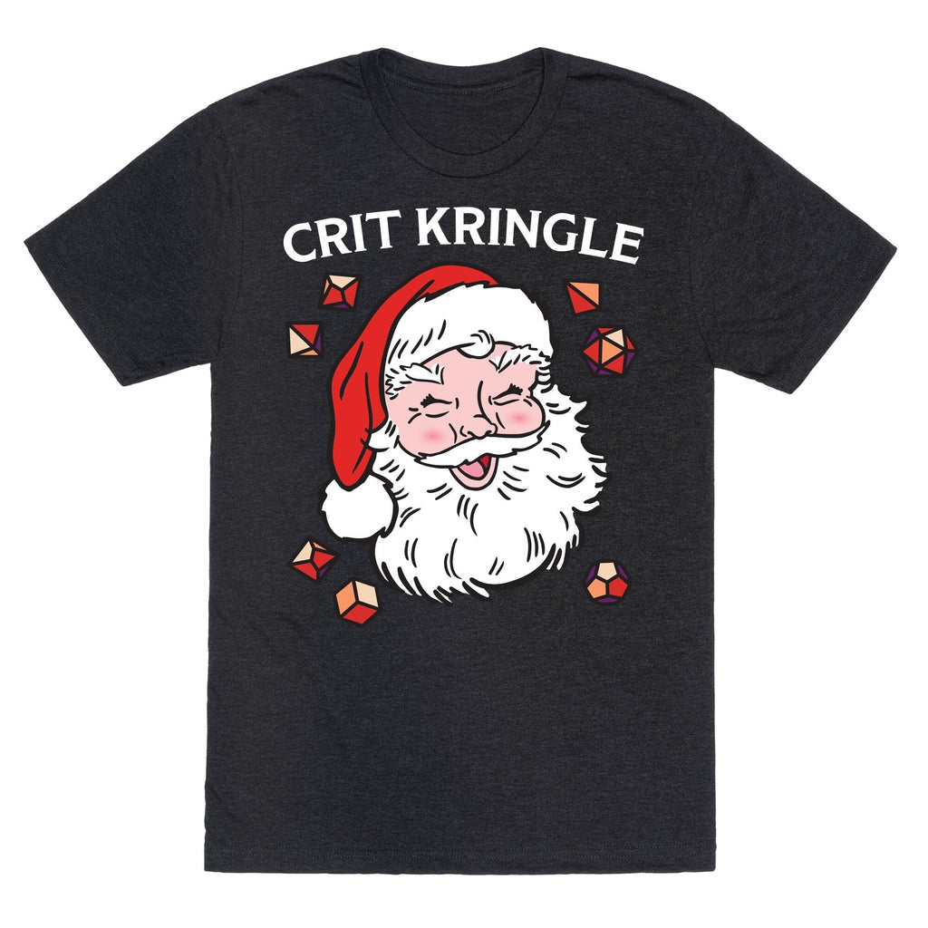Crit Kringle Santa Unisex Triblend Tee Hoodie, Sweatshirt | CoreVibeTees.com (Image 1)