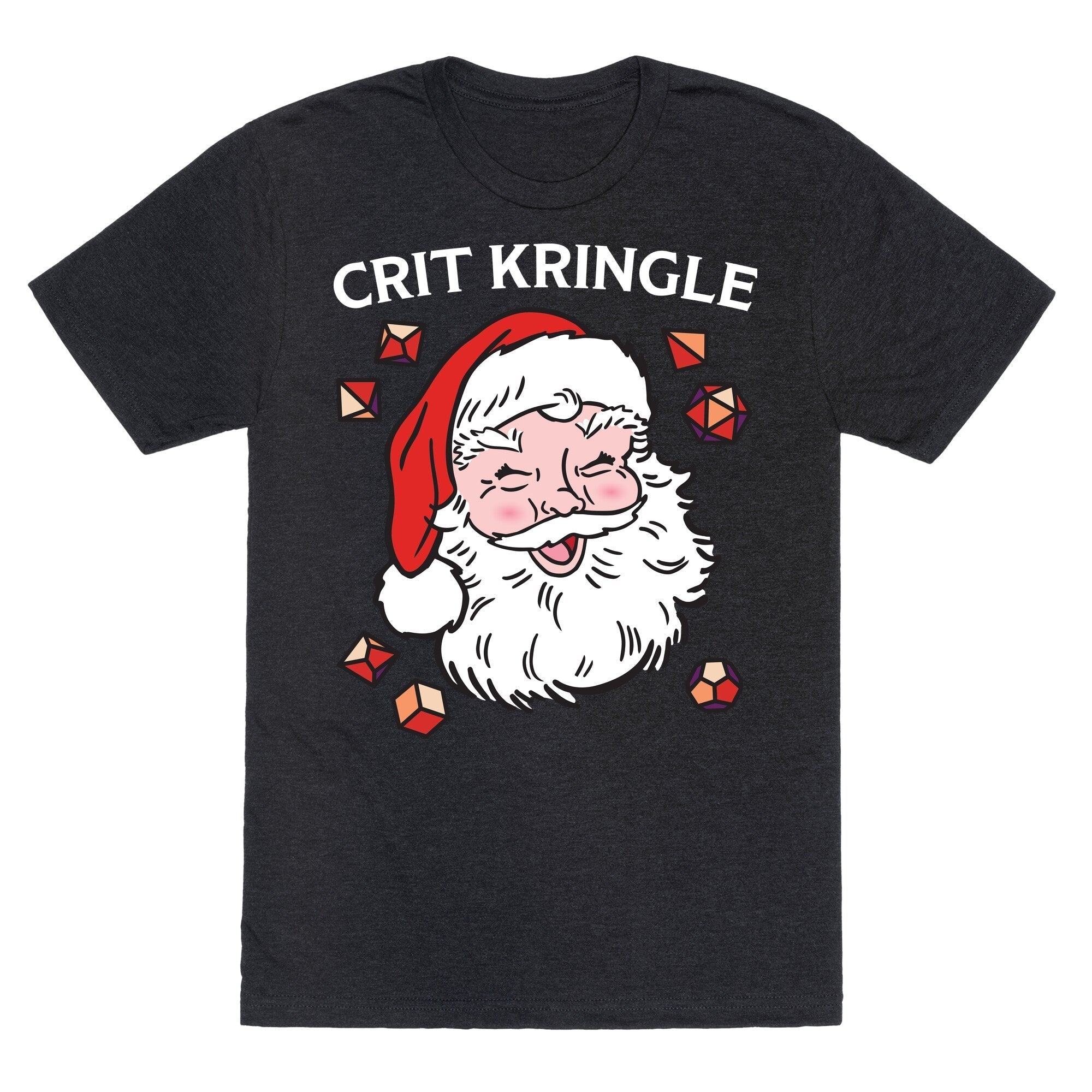 Crit Kringle Santa Unisex Triblend Tee Hoodie, Sweatshirt | CoreVibeTees.com (Image 1)