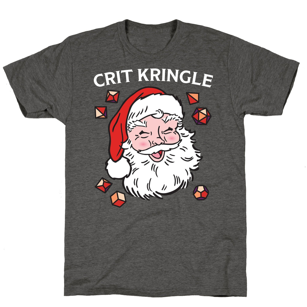 Crit Kringle Santa Unisex Triblend Tee Hoodie, Sweatshirt | CoreVibeTees.com (Image 3)