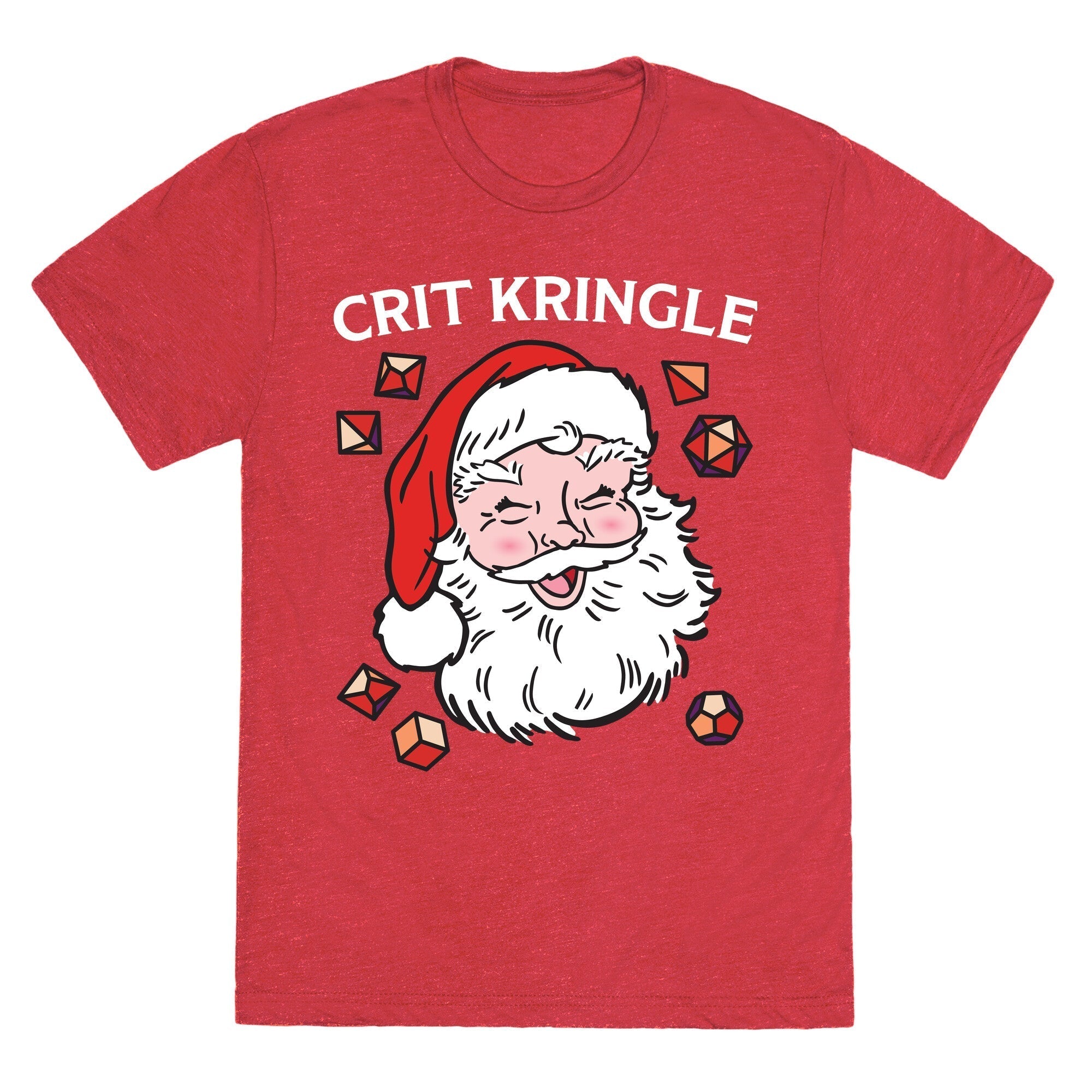 Crit Kringle Santa Unisex Triblend Tee Hoodie, Sweatshirt | CoreVibeTees.com (Image 4)