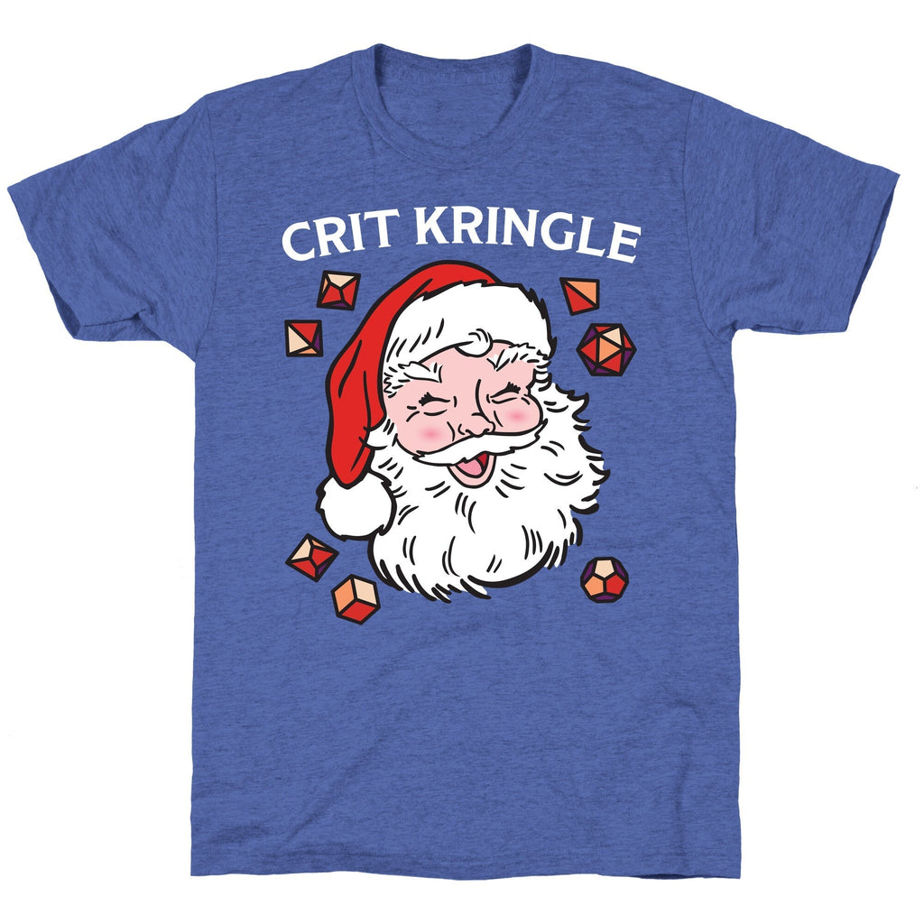 Crit Kringle Santa Unisex Triblend Tee Hoodie, Sweatshirt | CoreVibeTees.com (Image 5)