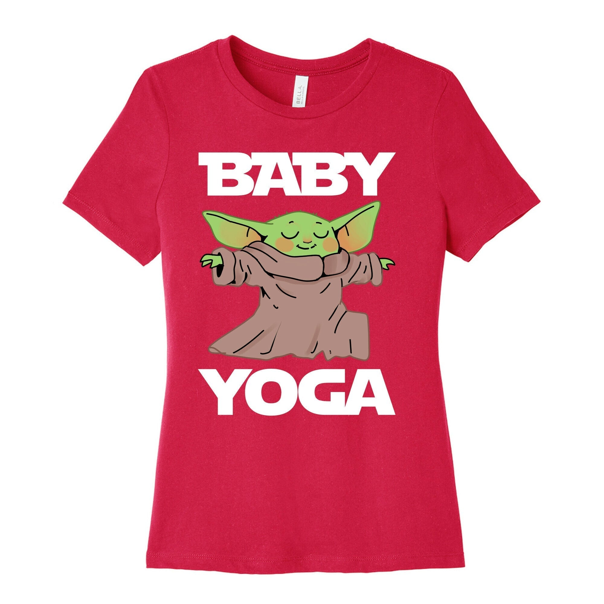 Baby Yoga Women's Cotton Tee Hoodie, Sweatshirt | CoreVibeTees.com (Image 2)