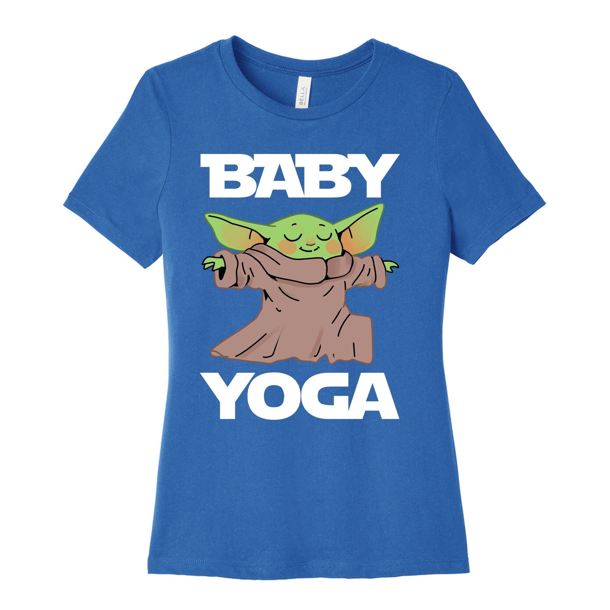 Baby Yoga Women's Cotton Tee Hoodie, Sweatshirt | CoreVibeTees.com (Image 3)