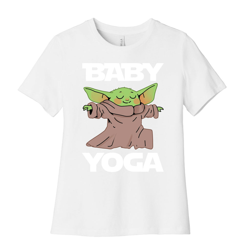 Baby Yoga Women's Cotton Tee Hoodie, Sweatshirt | CoreVibeTees.com (Image 4)