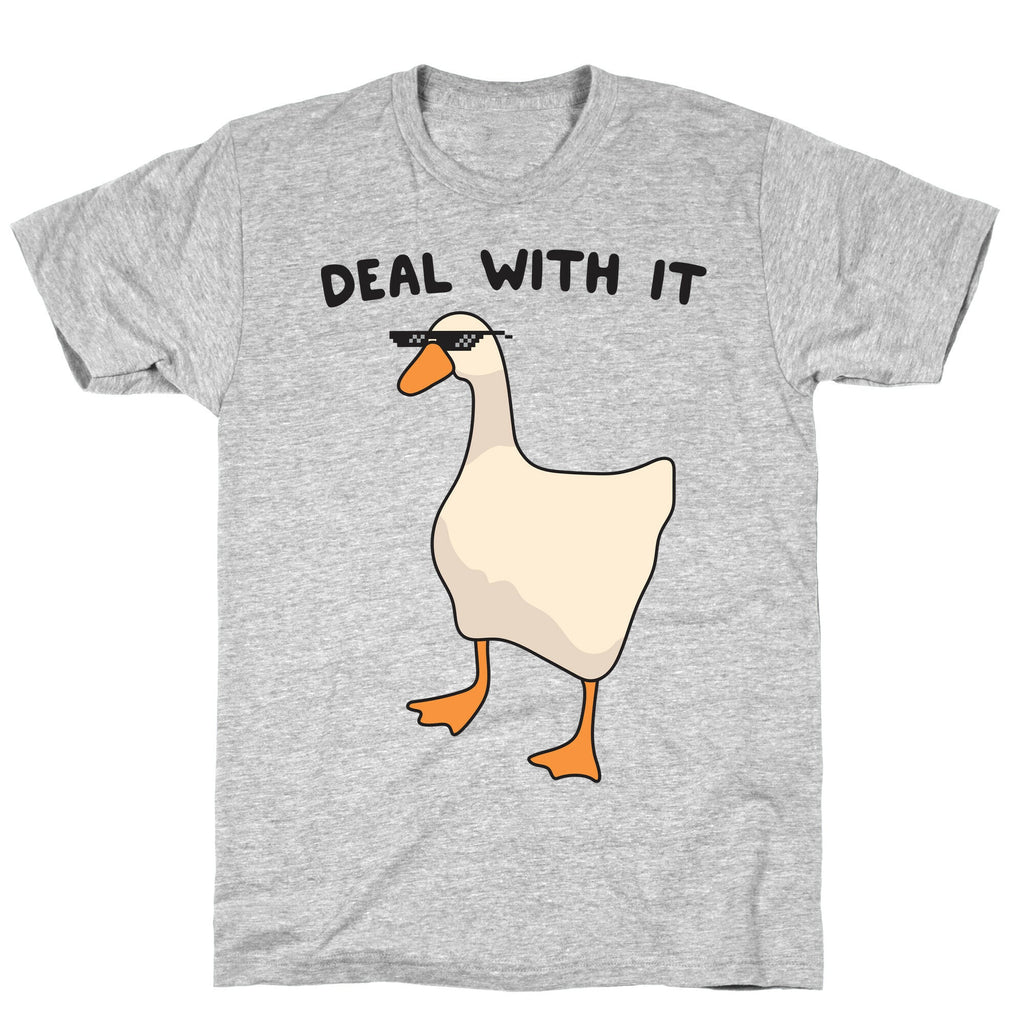 Deal With It (Goose) T-Shirt Hoodie, Sweatshirt | CoreVibeTees.com (Image 2)