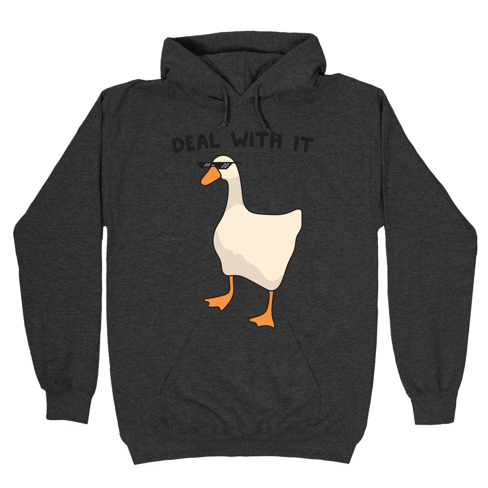 Deal With It (Goose) Hoodie T-Shirts, Sweatshirt | CoreVibeTees.com (Image 3)