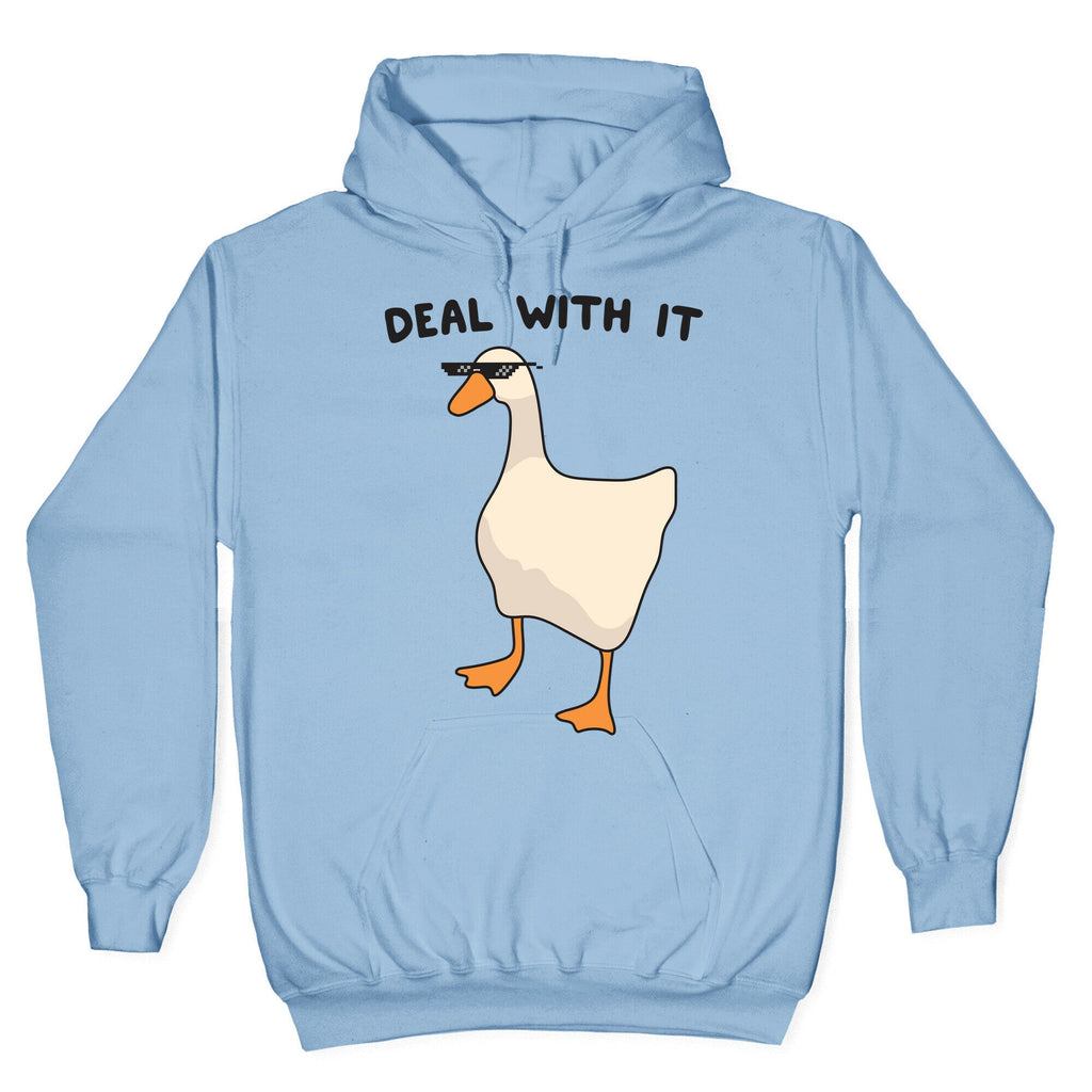 Deal With It (Goose) Hoodie T-Shirts, Sweatshirt | CoreVibeTees.com (Image 4)