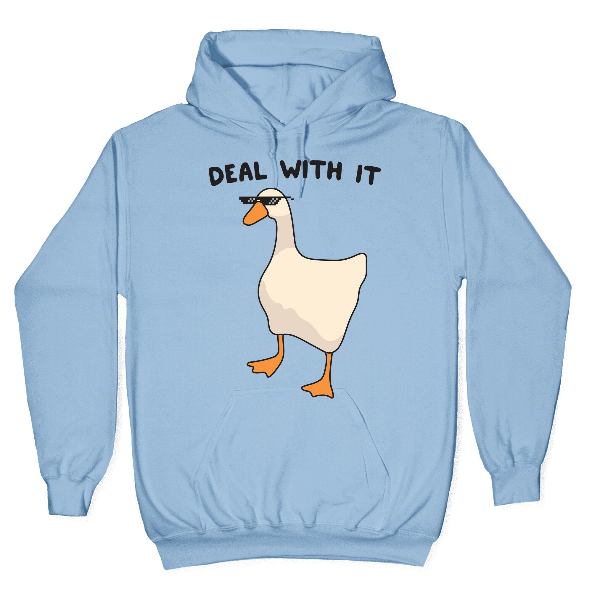 Deal With It (Goose) Hoodie T-Shirts, Sweatshirt | CoreVibeTees.com (Image 4)