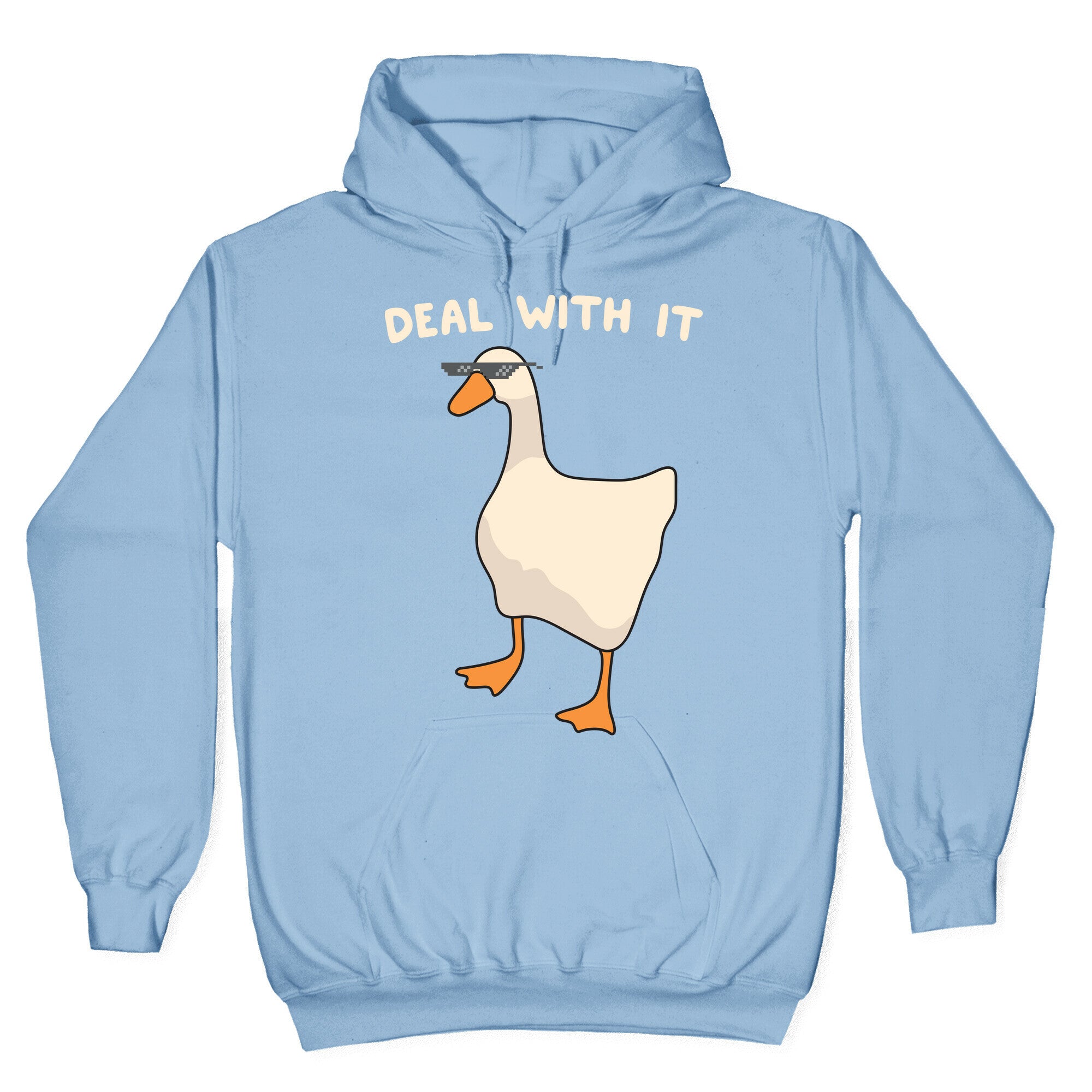 Deal With It (Goose) Hoodie Style001 T-Shirts, Sweatshirt | CoreVibeTees.com (Image 4)