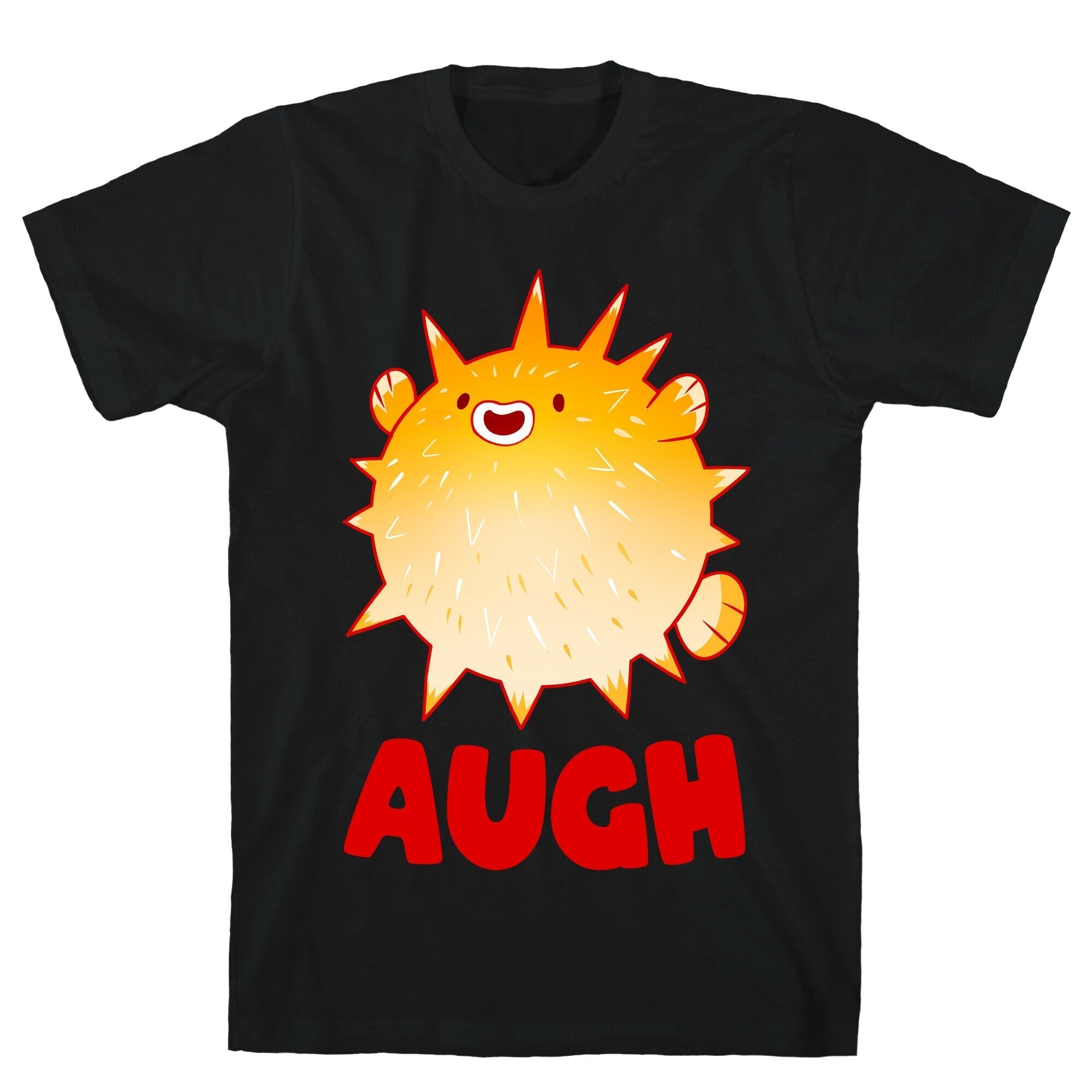 Augh Pufferfish T-Shirt Hoodie, Sweatshirt | CoreVibeTees.com (Image 1)