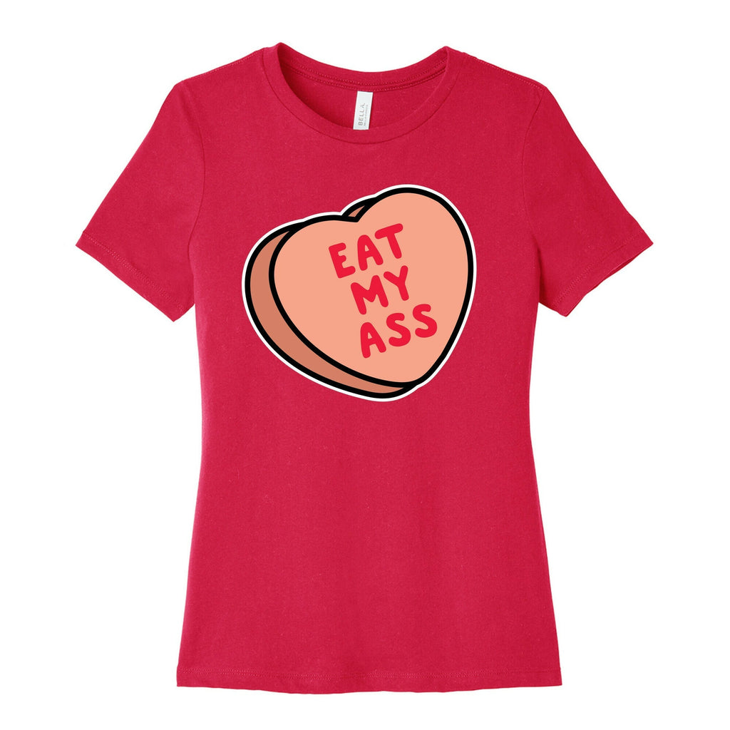 Eat My Ass Women's Cotton Tee Hoodie, Sweatshirt | CoreVibeTees.com (Image 2)