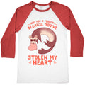 Are You A Ferret? Because You've Stolen My Heart Baseball Tee Hoodie, Sweatshirt | CoreVibeTees.com (Image 1)
