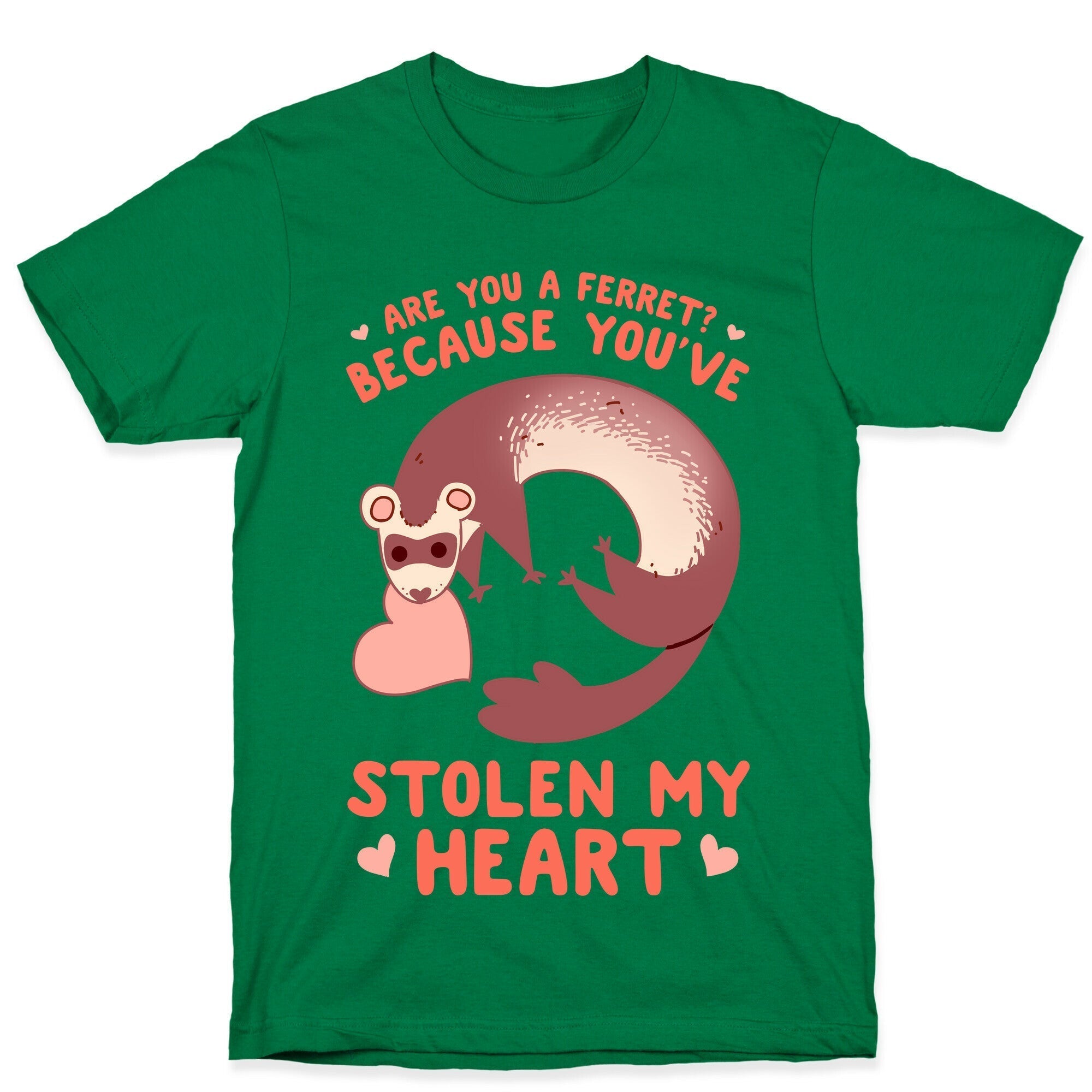 Are You A Ferret? Because You've Stolen My Heart T-Shirt Style001 Hoodie, Sweatshirt | CoreVibeTees.com (Image 3)