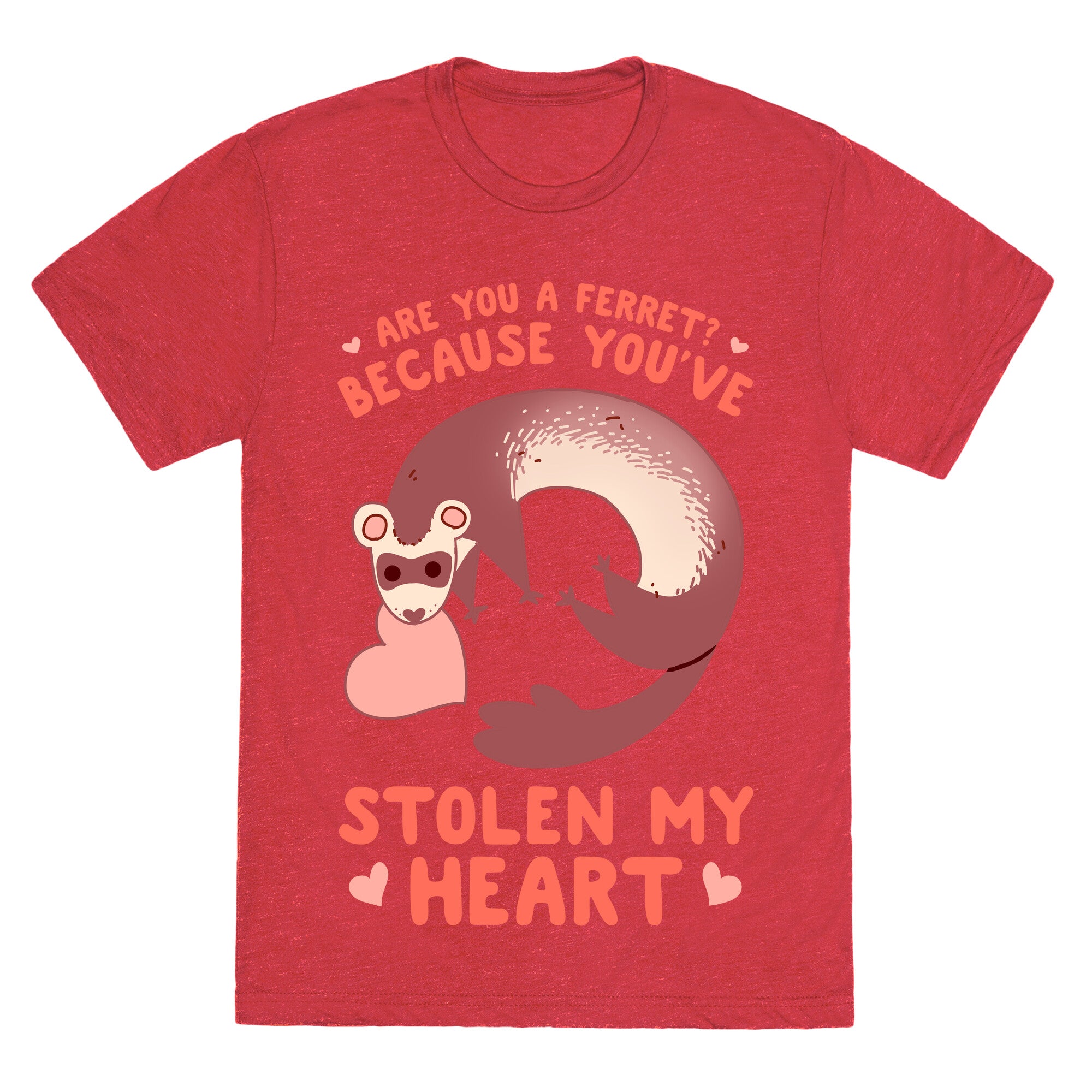 Are You A Ferret? Because You've Stolen My Heart Unisex Triblend Tee Style001 Hoodie, Sweatshirt | CoreVibeTees.com (Image 4)
