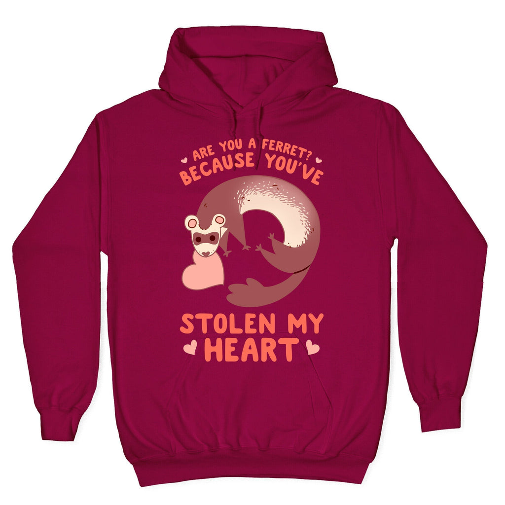 Are You A Ferret? Because You've Stolen My Heart Hoodie T-Shirts, Sweatshirt | CoreVibeTees.com (Image 5)