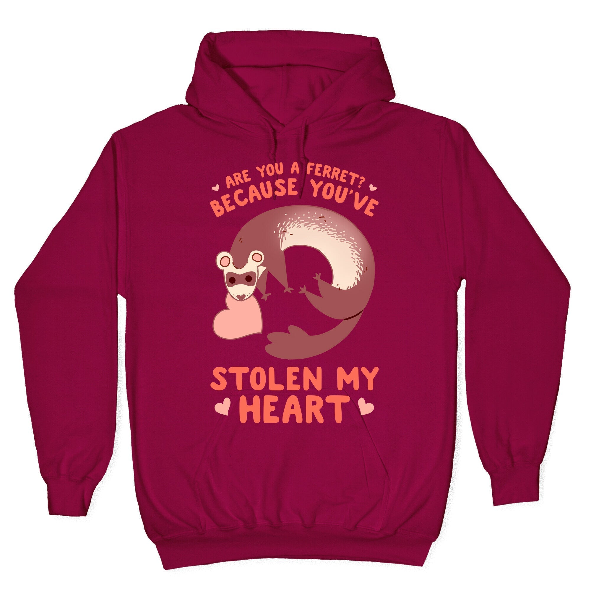 Are You A Ferret? Because You've Stolen My Heart Hoodie T-Shirts, Sweatshirt | CoreVibeTees.com (Image 5)