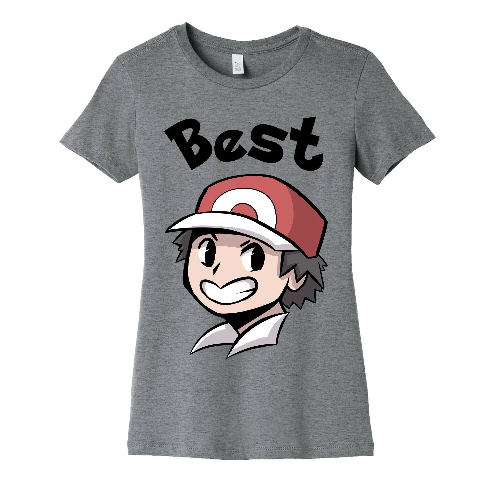 Best Frenemies (Red) Women's Cotton Tee Hoodie, Sweatshirt | CoreVibeTees.com (Image 2)