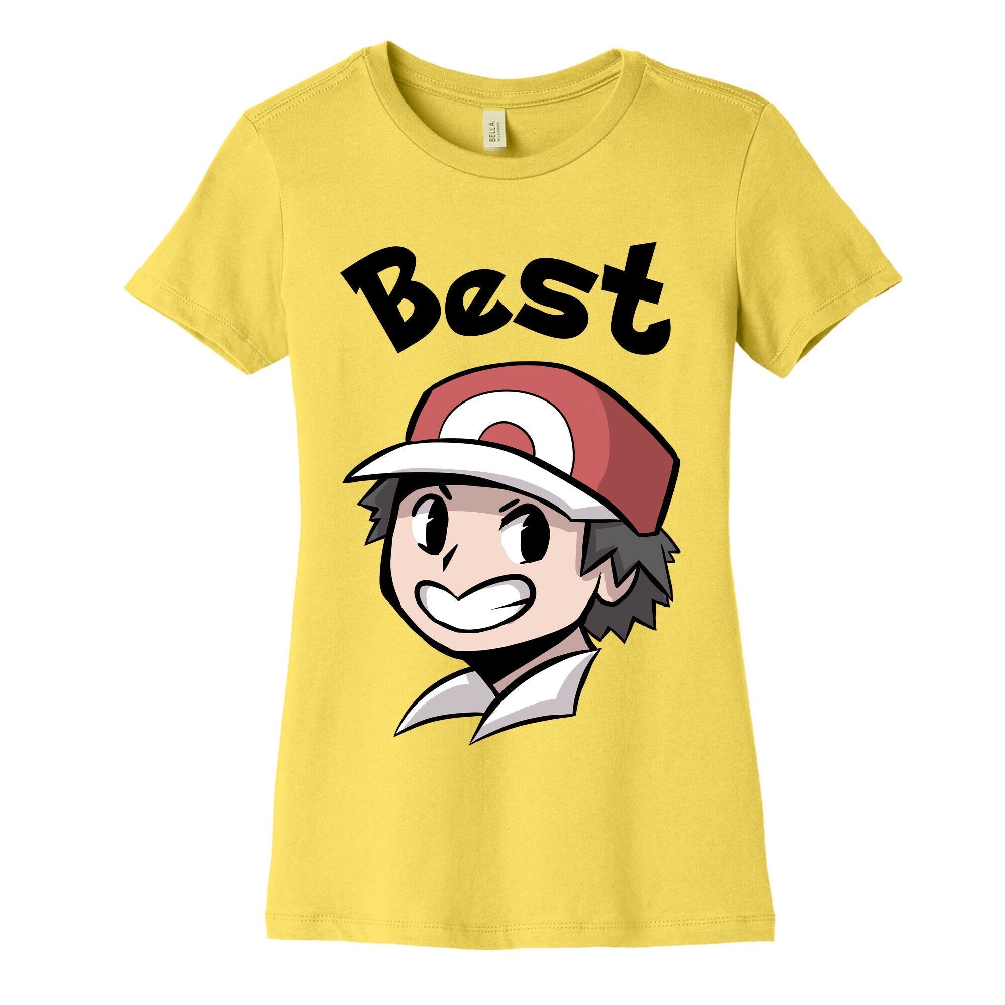 Best Frenemies (Red) Women's Cotton Tee Hoodie, Sweatshirt | CoreVibeTees.com (Image 3)