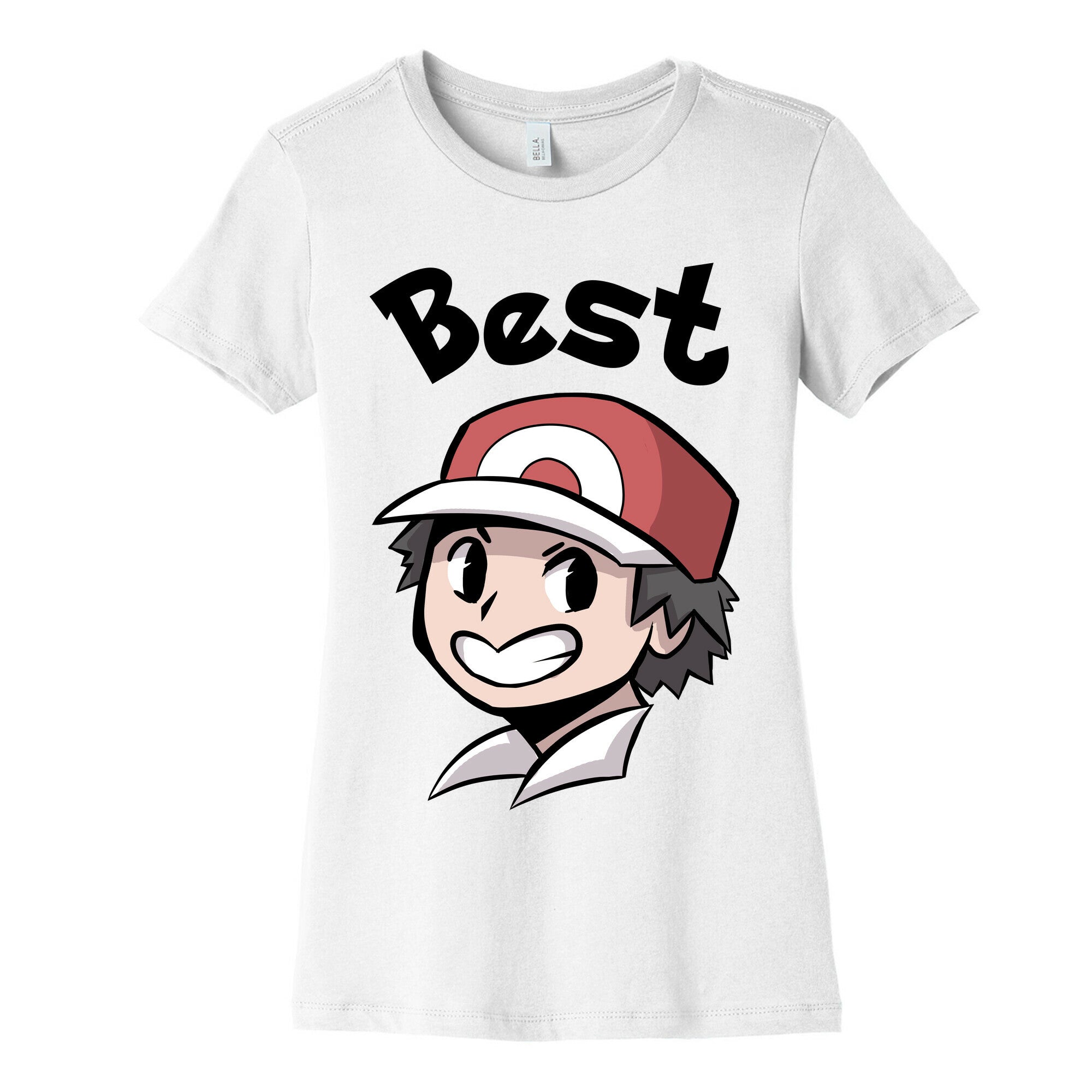 Best Frenemies (Red) Women's Cotton Tee Hoodie, Sweatshirt | CoreVibeTees.com (Image 4)