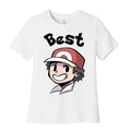 Best Frenemies (Red) Women's Cotton Tee Hoodie, Sweatshirt | CoreVibeTees.com (Image 1)