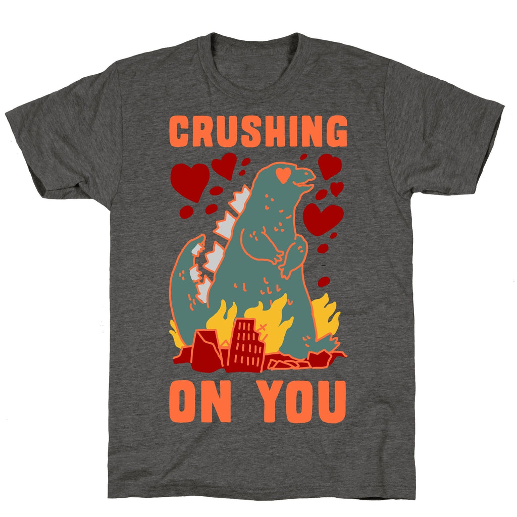 Crushing On You Unisex Triblend Tee Hoodie, Sweatshirt | CoreVibeTees.com (Image 3)