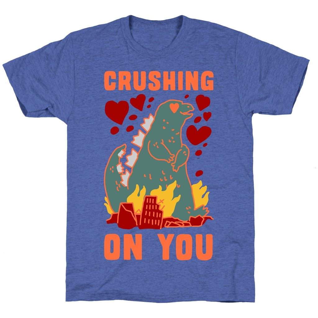 Crushing On You Unisex Triblend Tee Hoodie, Sweatshirt | CoreVibeTees.com (Image 5)