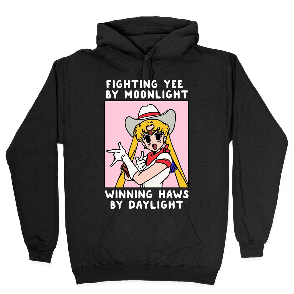 Fighting Yee By Moonlight Winning Haws By Daylight Hoodie T-Shirts, Sweatshirt | CoreVibeTees.com (Image 2)