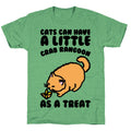 Cats Can Have A Little Crab Rangoon As A Treat  Unisex Triblend Tee Hoodie, Sweatshirt | CoreVibeTees.com (Image 1)