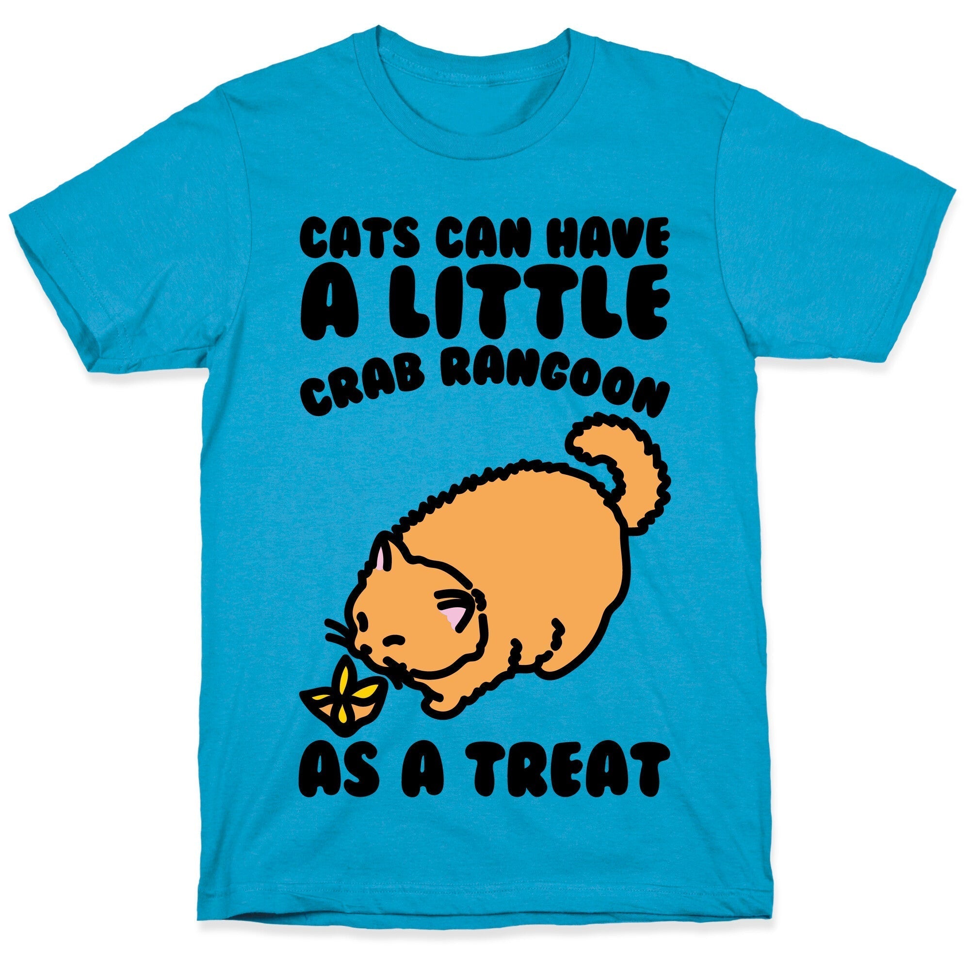 Cats Can Have A Little Crab Rangoon As A Treat  Unisex Triblend Tee Hoodie, Sweatshirt | CoreVibeTees.com (Image 5)