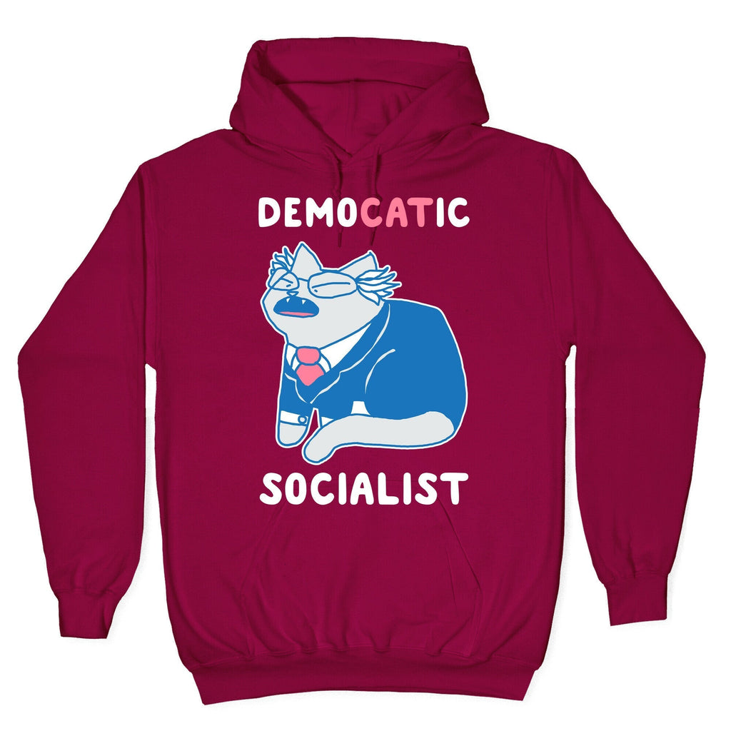 DemoCATic Socialist Hoodie T-Shirts, Sweatshirt | CoreVibeTees.com (Image 5)