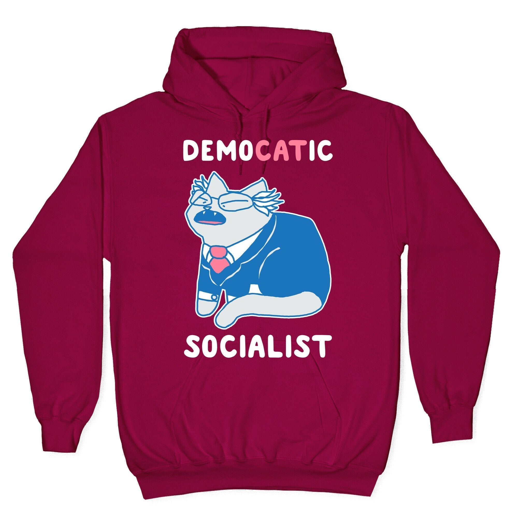 DemoCATic Socialist Hoodie T-Shirts, Sweatshirt | CoreVibeTees.com (Image 5)
