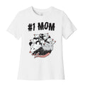 #1 Mom Opossum  Women's Cotton Tee Hoodie, Sweatshirt | CoreVibeTees.com (Image 1)