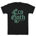 Eco Goth White Print T-Shirt Hoodie, Sweatshirt | CoreVibeTees.com (Image 1)