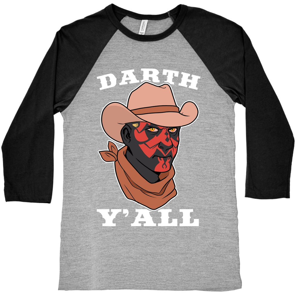 Darth Y'all Baseball Tee Hoodie, Sweatshirt | CoreVibeTees.com (Image 2)